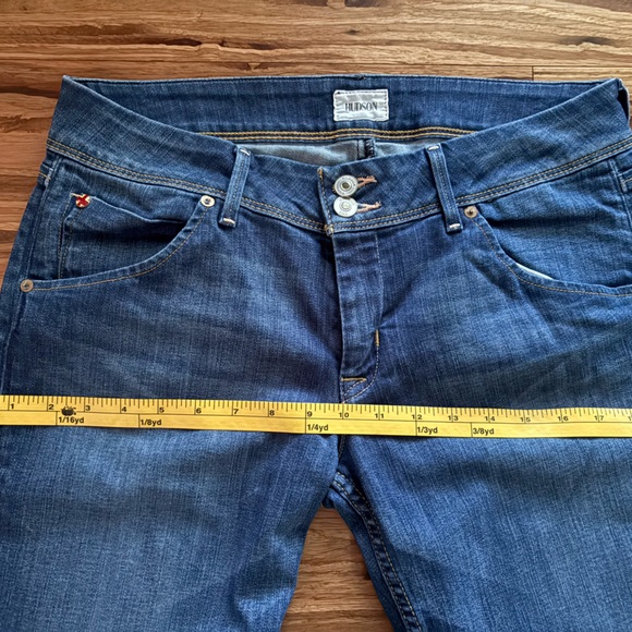 Hudson USA Collin Flap skinny blue jean denim size 30 color Dean like new - Picture 14 of 15